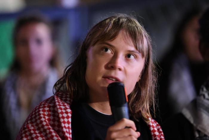 Greta Thunberg critica inacción de gobiernos ante creciente genocidio en Gaza