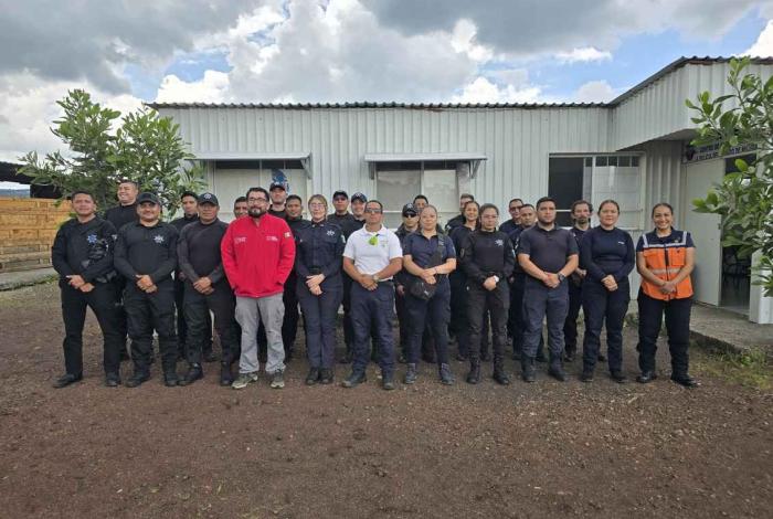 Guardias Civiles se capacitan en intoxicaciones por materiales peligrosos: SSP
