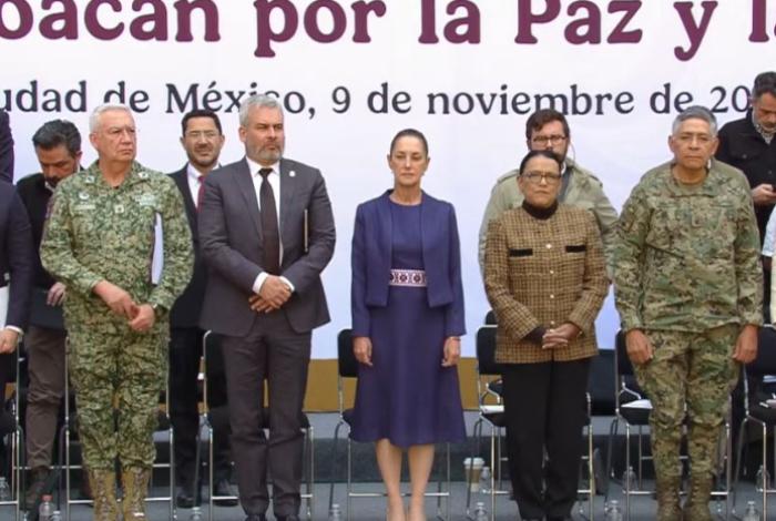 Habrá más Ejército, GN y Marina: Sheinbaum presenta el Plan Michoacán por la Paz