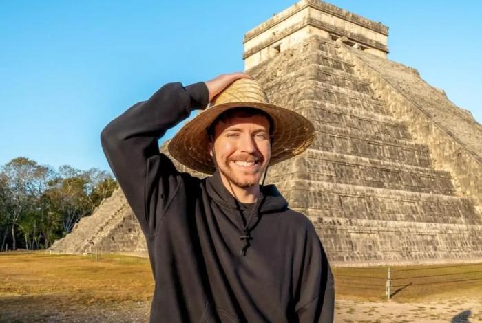 Habrá sanciones a youtuber MrBeast por video en zonas arqueológicas