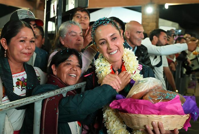 “Hace 43 años me enamoré de Michoacán”: Claudia Sheinbaum