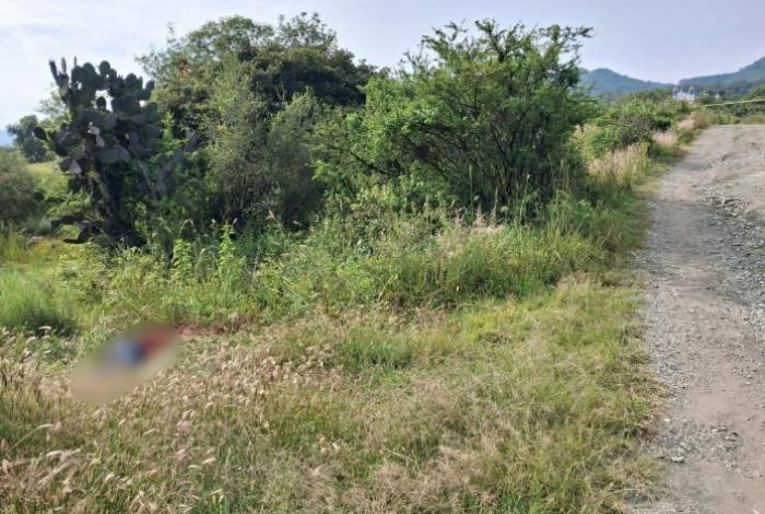 Hallan a hombre muerto en un predio de La Granja, en el municipio de Tlalpujahua