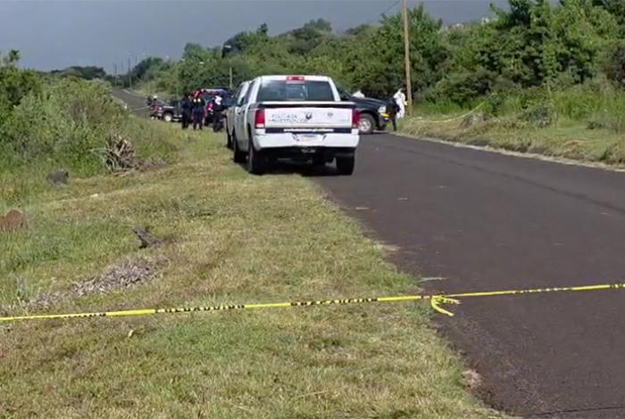 Hallan a una persona sin vida y con huellas de violencia al poniente de Morelia