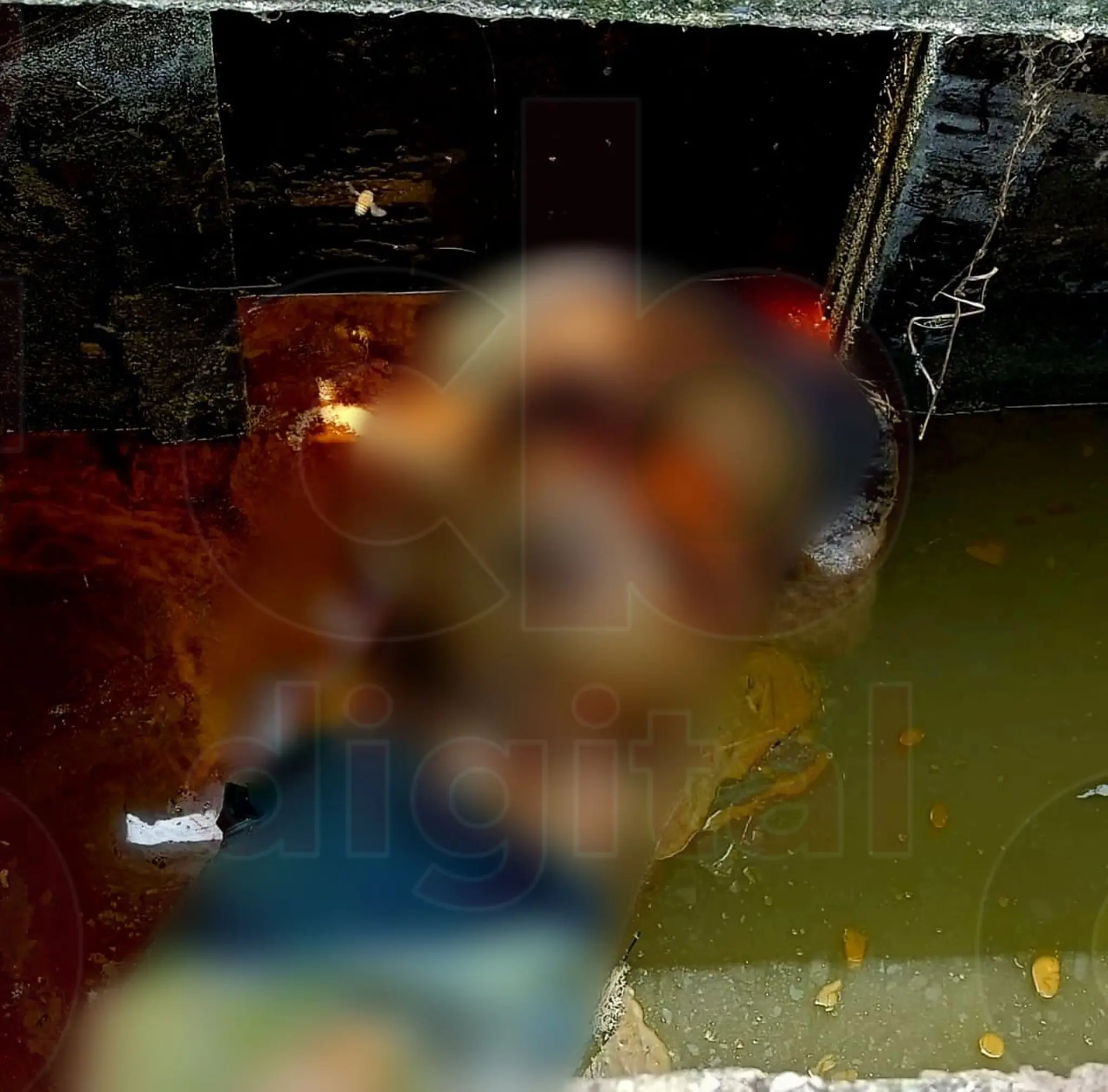 Hallan cadáver decapitado en aguas de un canal de riego