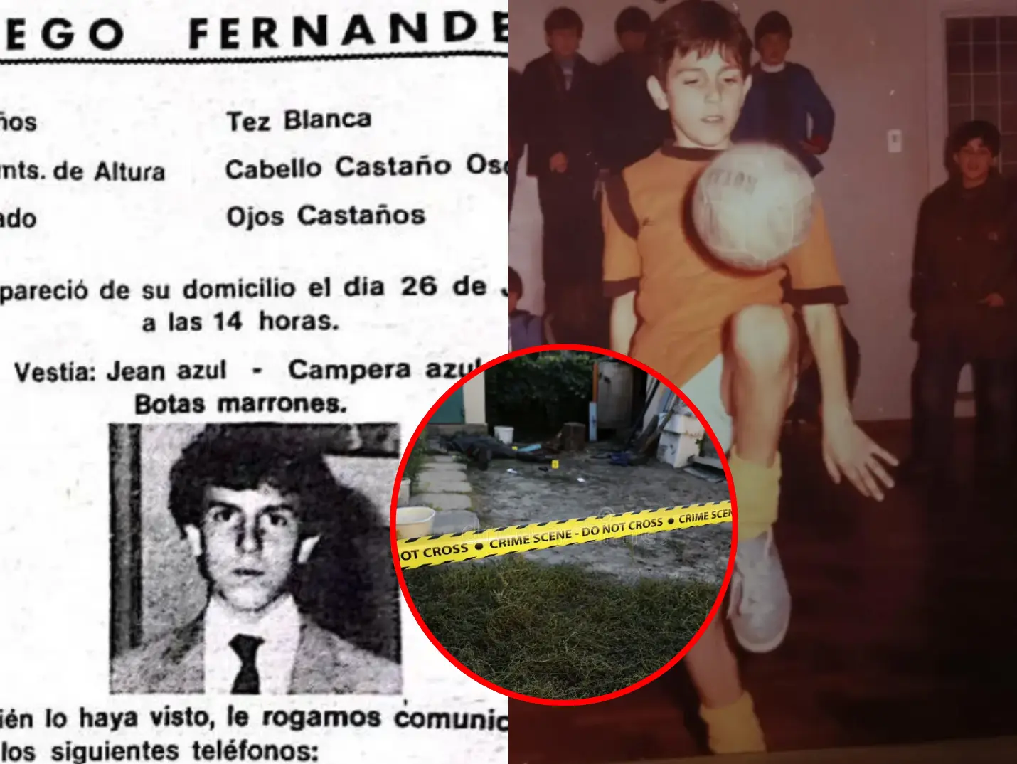 Hallan en Buenos Aires los restos de un adolescente desaparecido hace 41 años