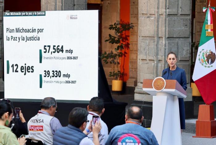 Haremos un esfuerzo especial por Michoacán: Sheinbaum