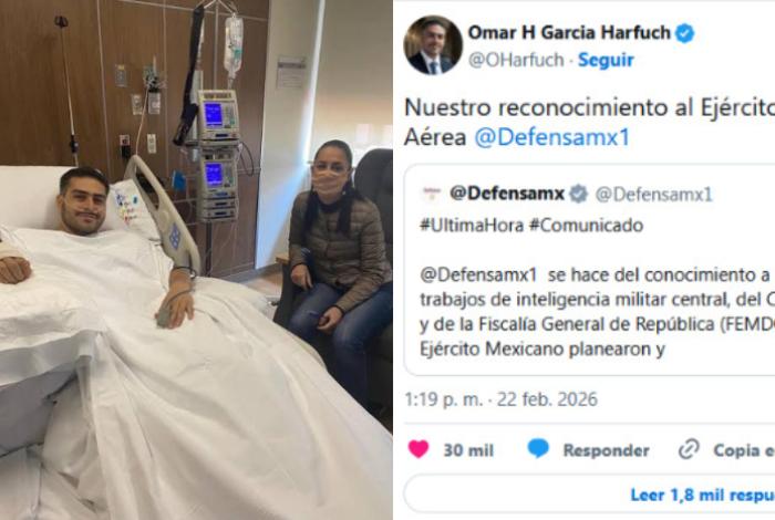 Harfuch reconoce a la inteligencia militar; recuerdan el atentado que marcó su historia frente al CJNG