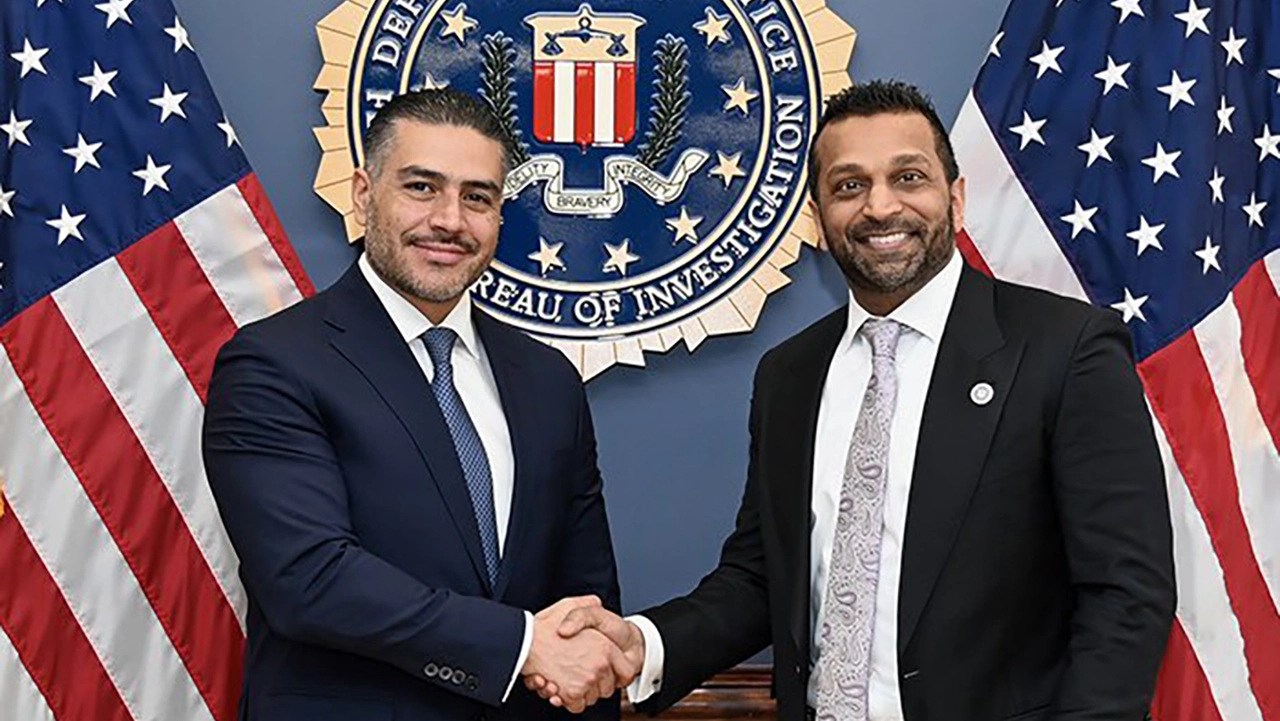 Harfuch y el director del FBI reafirman cooperación recíproca