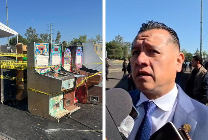 Hasta 14 mil pesos al mes gana el crimen organizado por cada máquina tragamonedas