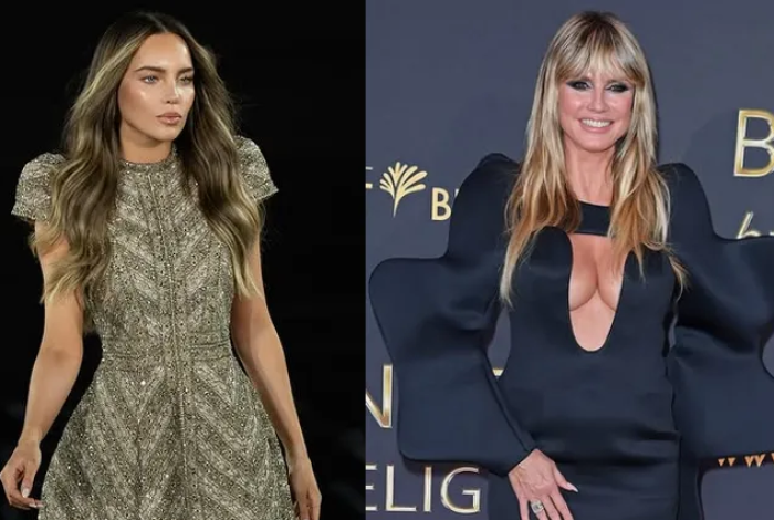 Heidi Klum reacciona al disfraz de Belinda en Beliween