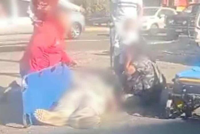 Hombre resulta lesionado al ser atropellado por un vehículo al oriente de Morelia