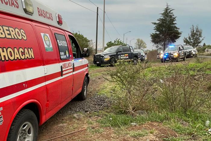Hombre sufre rozón de bala al ser atacado en la Morelia-Quiroga