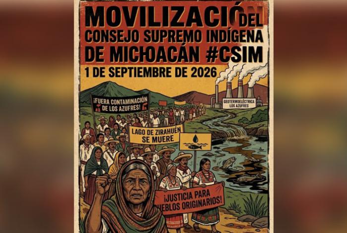 Hoy cierra carreteras de Michoacán el Consejo Supremo Indígena