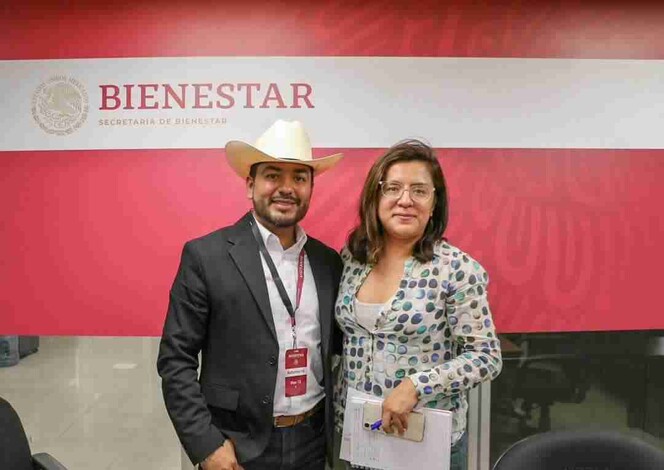 Humberto Jiménez gestiona programas sociales ante la Federación en la CDMX