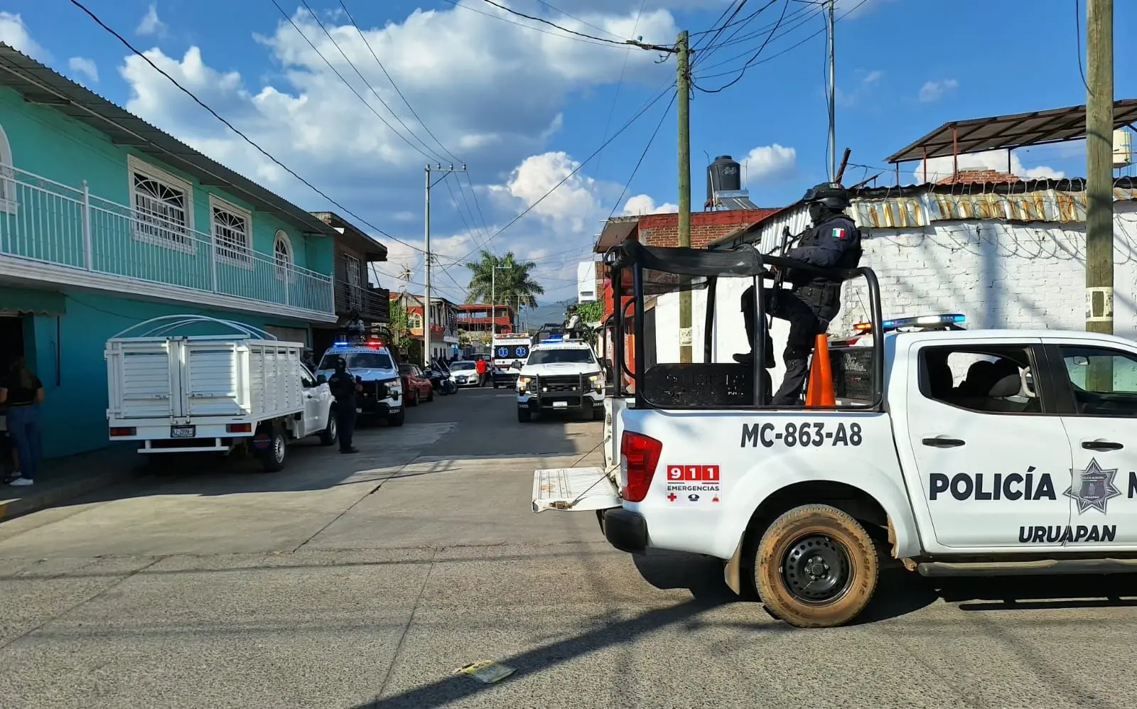 Identificado el hombre asesinado, en la colonia Los Laureles de Uruapan