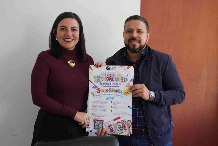 “Ilumina tus derechos”: invita CEDH a las infancias de Michoacán a dibujar el juego limpio y la inclusión