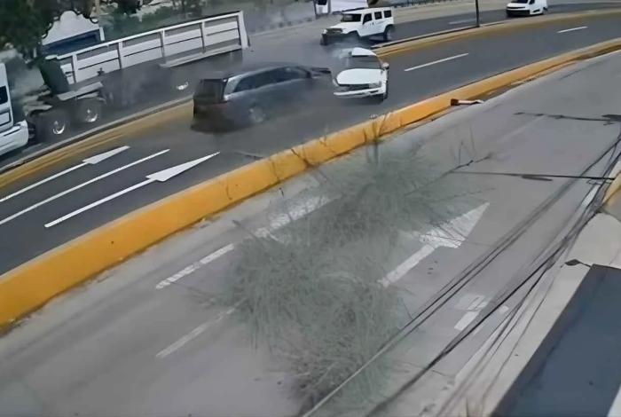 Impactante video: Padre e hija mueren en accidente vehicular en Villas del Pedregal
