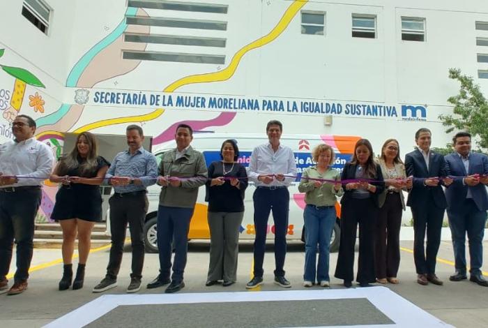 Inaugura Alfonso Martínez Centro Integral de Atención y Servicios a las Mujeres de Morelia
