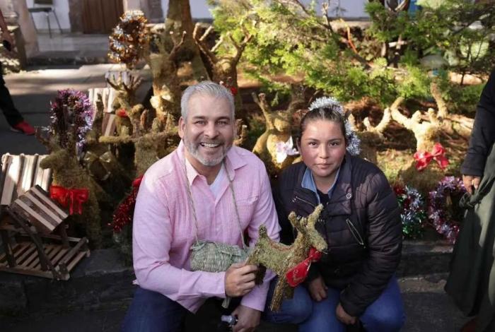 Inaugura Bedolla la Feria del Bosque Navideño 2025 en Morelia; para impulsar la economía de 20 municipios