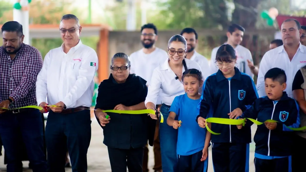 Inaugura Yohana Mendoza domo en potrero de Pablo Cuin; Refrenda Gobierno de Ario su compromiso con el desarrollo de las comunidades