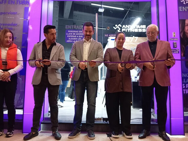 Inauguran Anytime Fitness Altozano, un gimnasio que está abierto las 24 horas