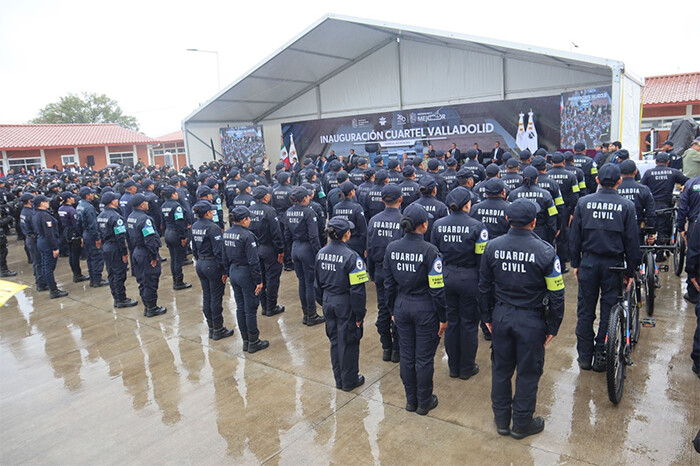 Inauguran cuartel Valladolid para la Guardia Civil en Morelia; operar para 14 municipios