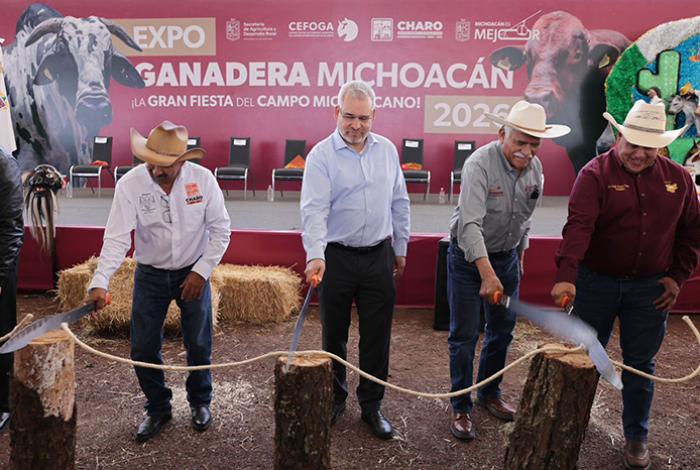 Inauguran Expo Ganadera 2026; Michoacán se consolida como referente nacional