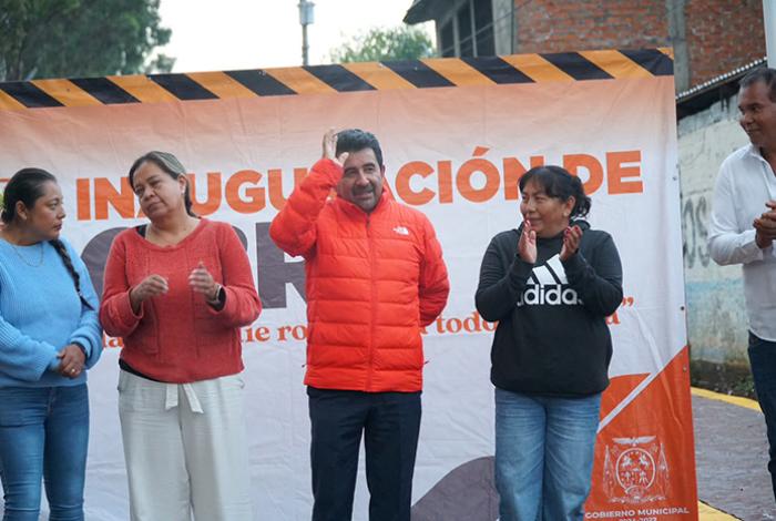 Inauguran nuevo andador peatonal en Las Canoas; mejora la seguridad y movilidad de las familias