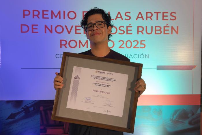 INBAL y Secum entregan Premio Bellas Artes de Novela “José Rubén Romero” 2025