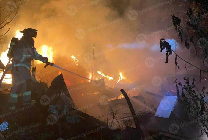 Incendio en El Durazno deja un adulto mayor muerto