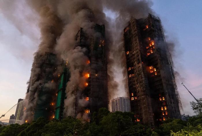 Incendio en Tai Po, Hong Kong deja 36 personas sin vida y 279 desaparecidos