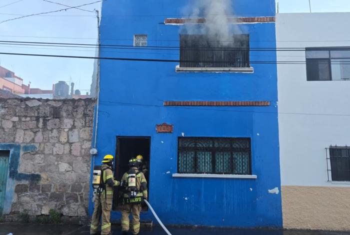 Incendio en vivienda de La Obrera moviliza a bomberos