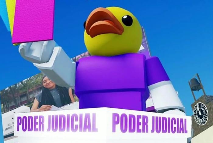 INE publica juego en Roblox para enseñar a votar en elección judicial