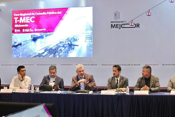 Inicia en Michoacán consulta con el empresariado para la revisión del T-MEC