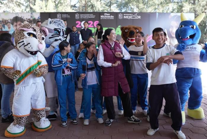 Inicia la Expo Prepá-rate 2026 en Morelia con más de 50 opciones educativas para estudiantes