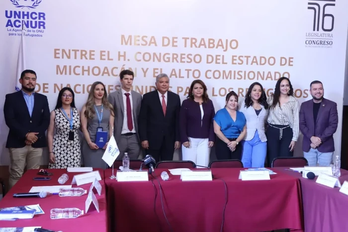 Instala Congreso Mesa de Trabajo con oficina del Alto Comisionado de Naciones Unidas para Refugiados