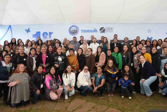 Institucionaliza CEDH lucha de defensoras y ofrece acompañamiento directo en Michoacán