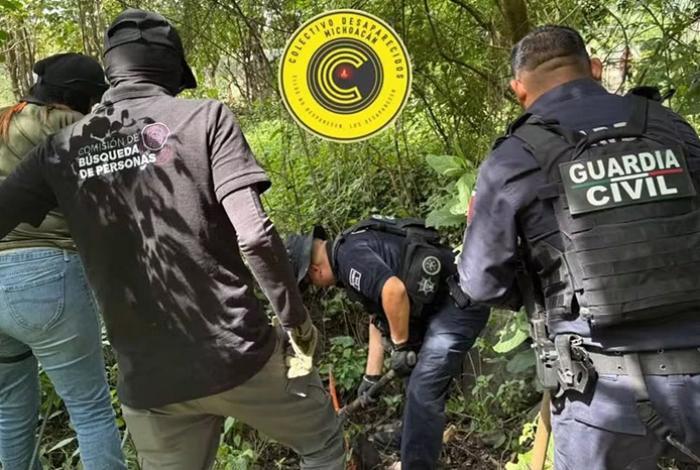 Integrantes de CODEMICH localizan restos óseos y prendas durante búsqueda en la Ciénega de Chapala
