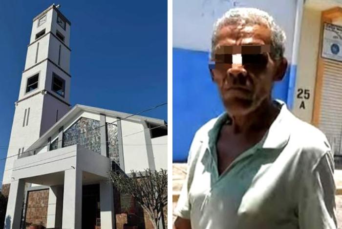 Intenta incendiar capilla de Fátima en Apatzingán; aseguró que estaba “embrujada”