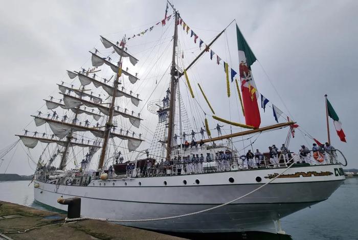 Investigación de choque del buque Cuauhtémoc en Nueva York