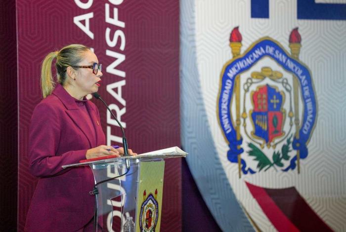 Investigación nicolaita al servicio de la sociedad, enfatiza Yarabí Ávila en Tercer Informe de Labores