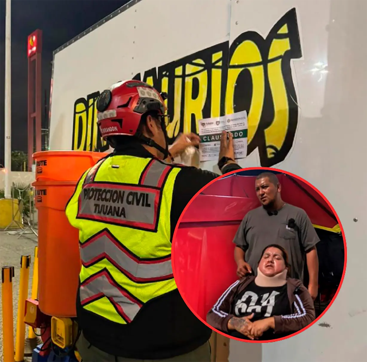 Investigan a circo en Tijuana tras desplome de estructura que dejó a una mujer gravemente herida | VIDEO