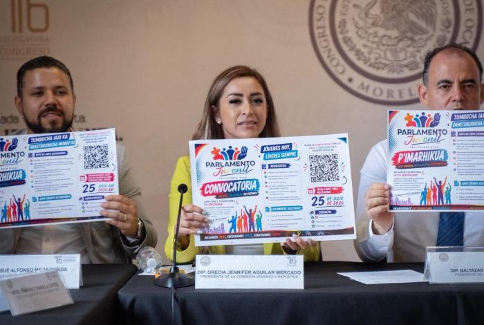 Invita Grecia Aguilar a registrarse al Parlamento Juvenil Incluyente 2026