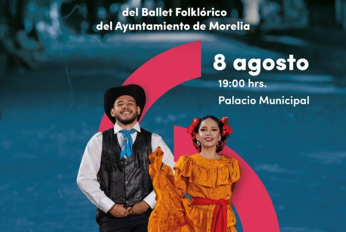 Invita SeCultura a presentación del Ballet Folklórico del Ayuntamiento en Palacio Municipal