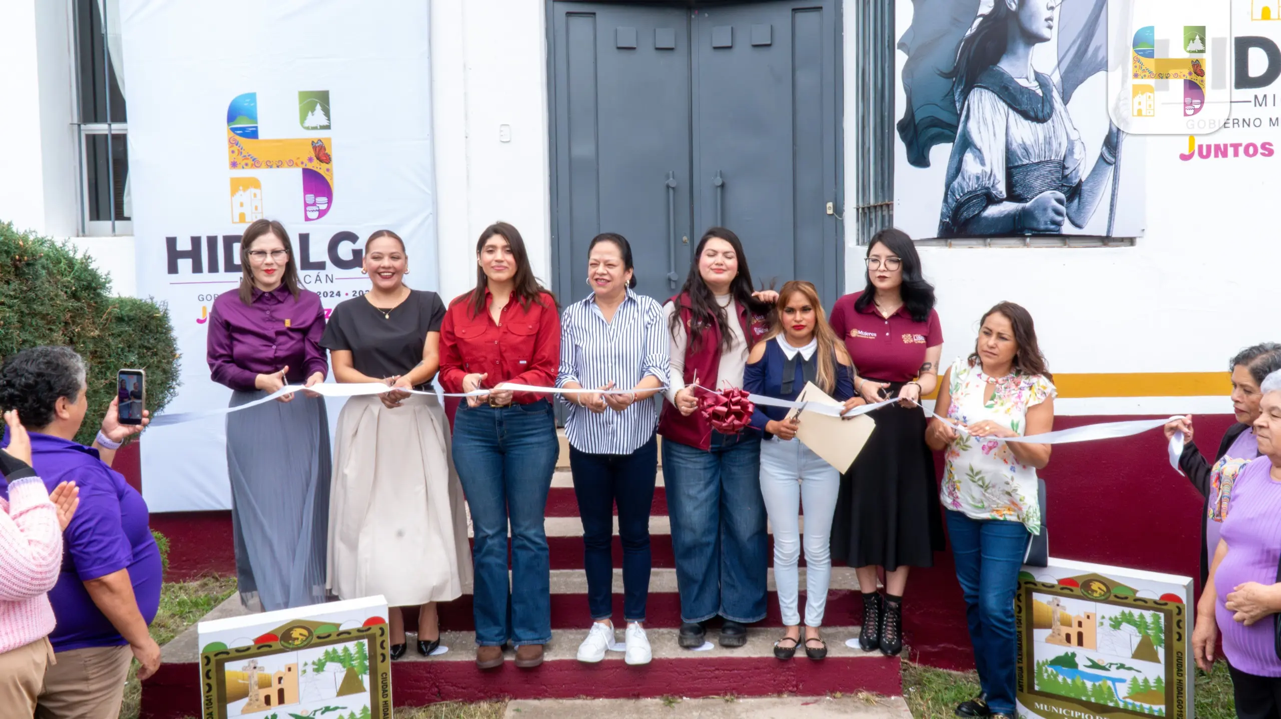 Jeovana Alcántar inaugura el Centro Libre de Violencia del municipio de Hidalgo