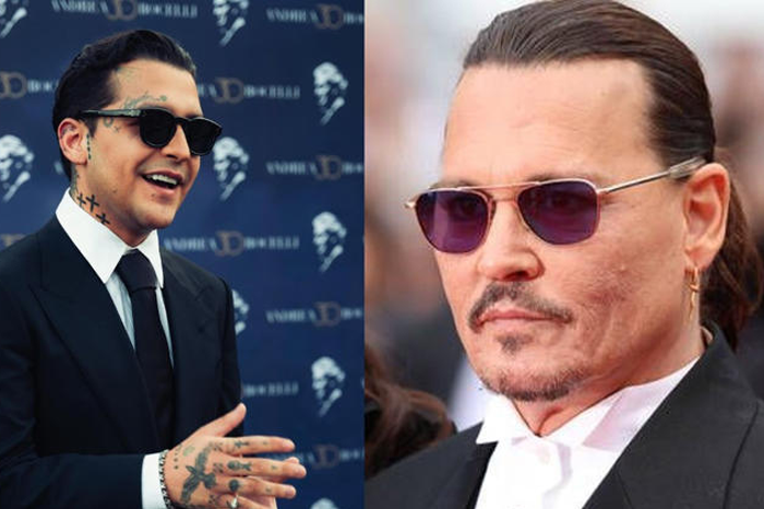 Johnny Depp y Christian Nodal posan juntos y redes aseveran son "padre e hijo" 