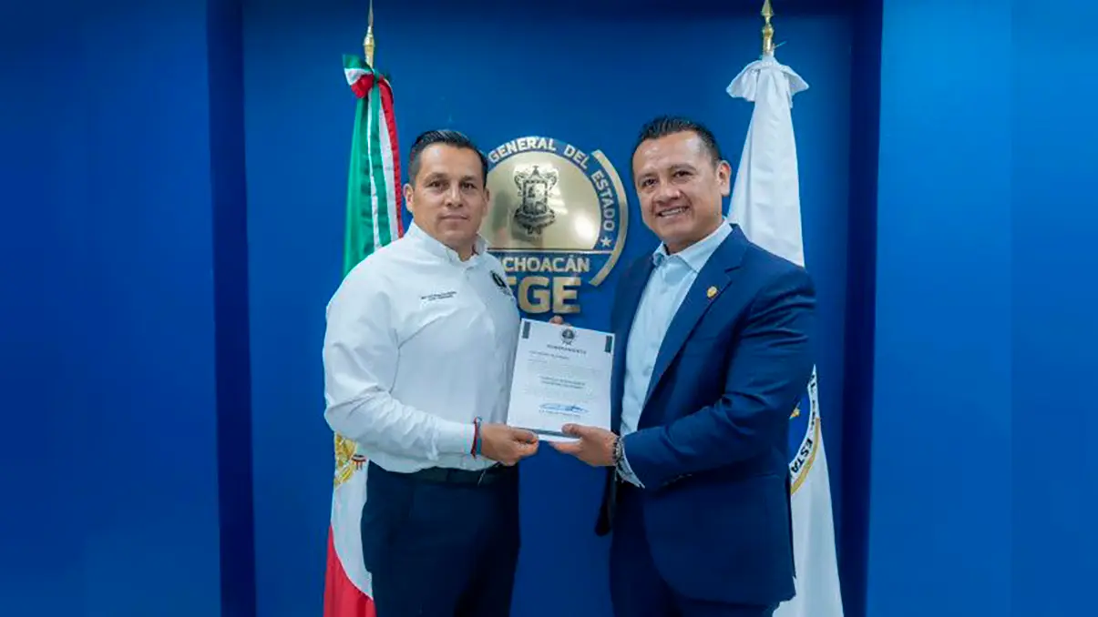 José Antonio Cruz Medina, el aliado de Harfuch con formación en el FBI, nombrado Vicefiscal de Inteligencia e Investigación Criminal de Michoacán.