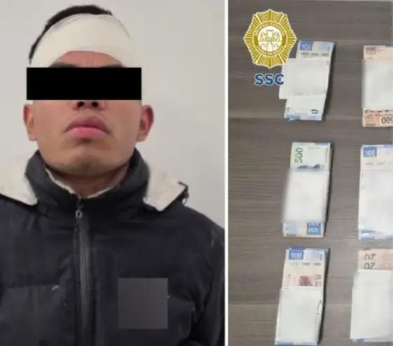 Joven detenido tras saqueo en tienda de Villa Coapa; clientes lo reducen antes de la llegada de policías