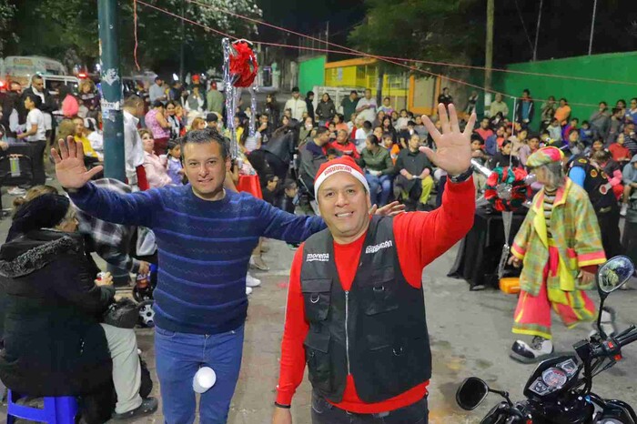 Juan Carlos Barragán celebra un año más las posadas en Morelia