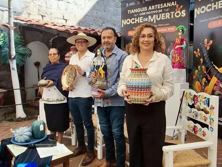 Julio Arreola anuncia el regreso del desfile artesanal previo a la Noche de Ánimas
